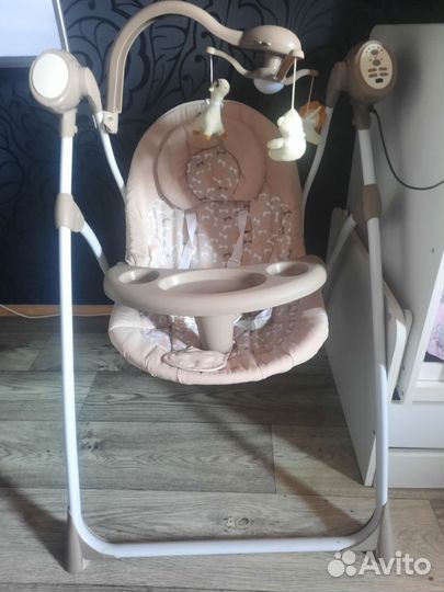 Детская электронная качель