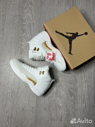 Кроссовки Nike Air Jordan 12 Retro White (Новые)