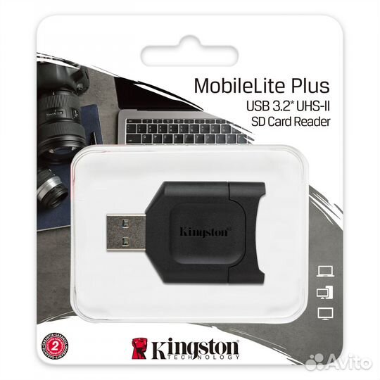 Карт-ридер Kingston MobileLite Plus SD UHS-II