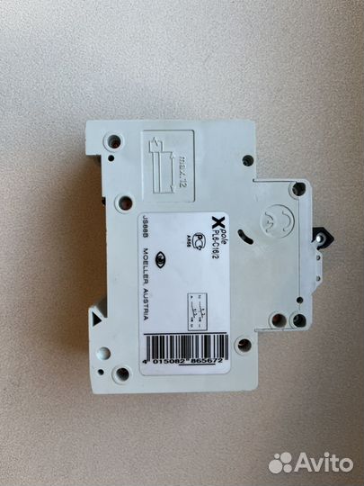 Автомат двухполюсный Moeller c16/2