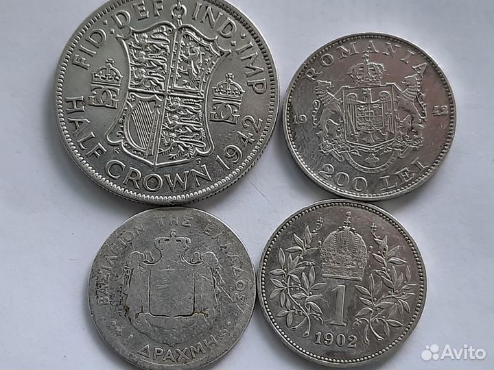 Монеты Польши, серебро, купюры СССР, России