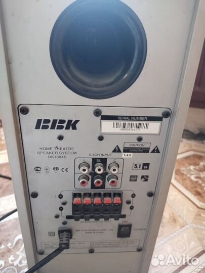 Акустические колонки bbk 1004s