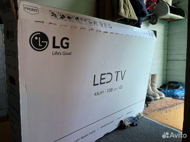 Телевизор lg 43 LJ 51