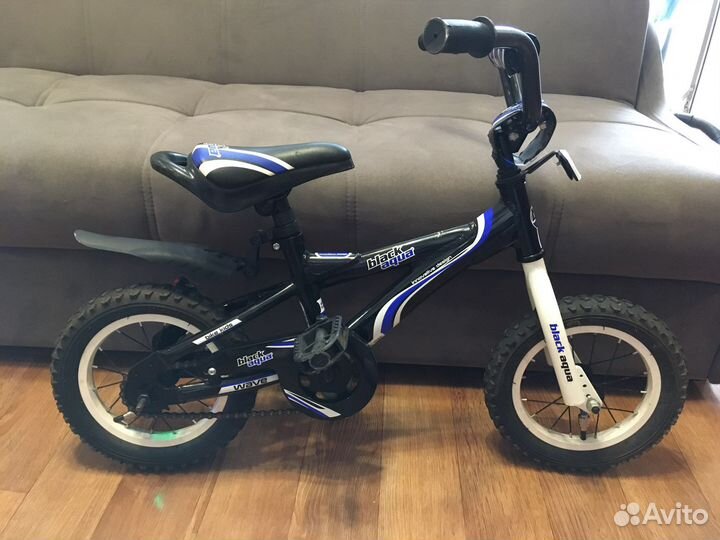 Детский велосипед black aqua wave 12