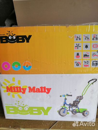 Детский трехколесный велосипед бу