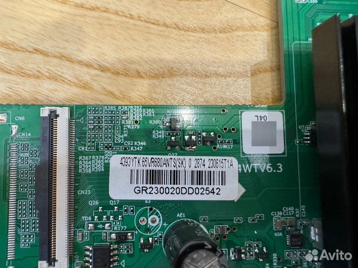 Запчасти для тв Konka B65 4k SMART main бп