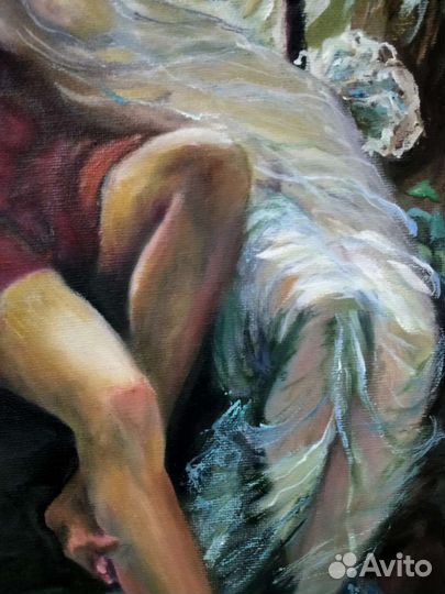 Картина маслом на холсте 