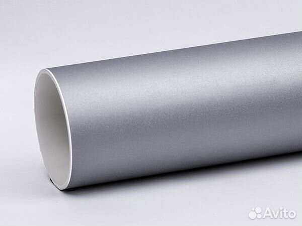 Пленка для тюнинга матовая винил серебро 1 метр