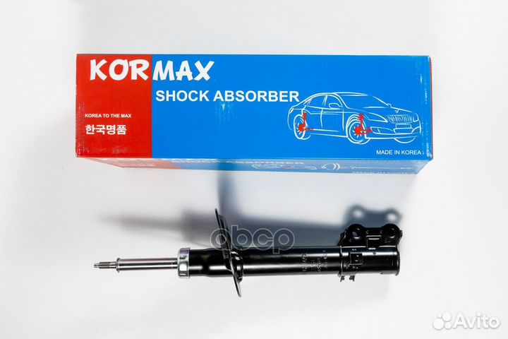 Стойка газомасляная передняя левая KMS028L kormax