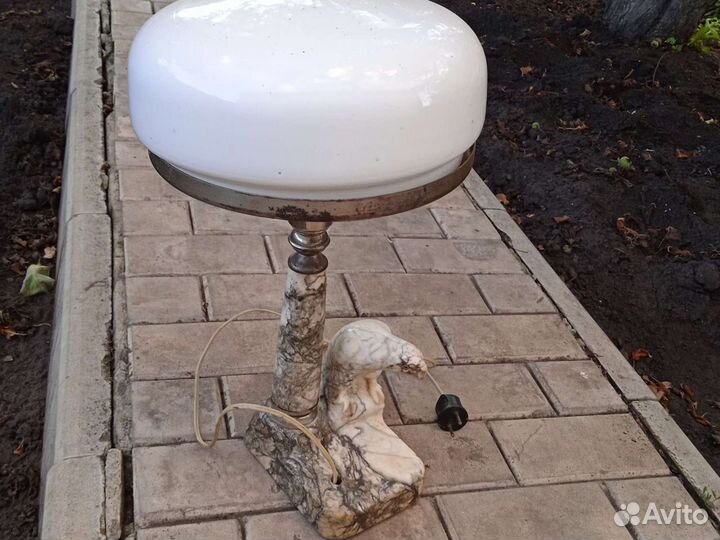 Настольная лампа ссср, орел