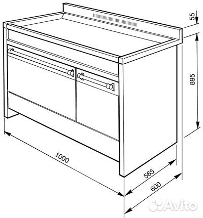 Варочный центр Smeg A2BL-8