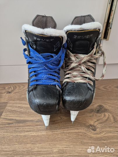 Коньки хоккейные детские bauer