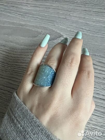 Серебряное кольцо sokolov