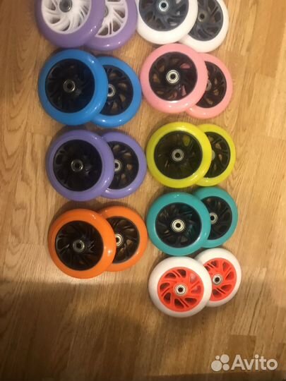 Колеса для самокатов 100 мм, 120 мм, 145 мм