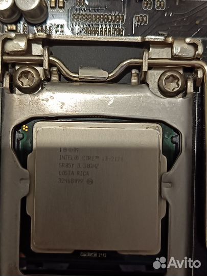 Материнка p8z77-v deluxe с процессором и памятью