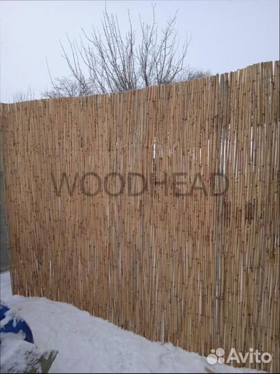 Укрытие для деревьев Маты из камыша