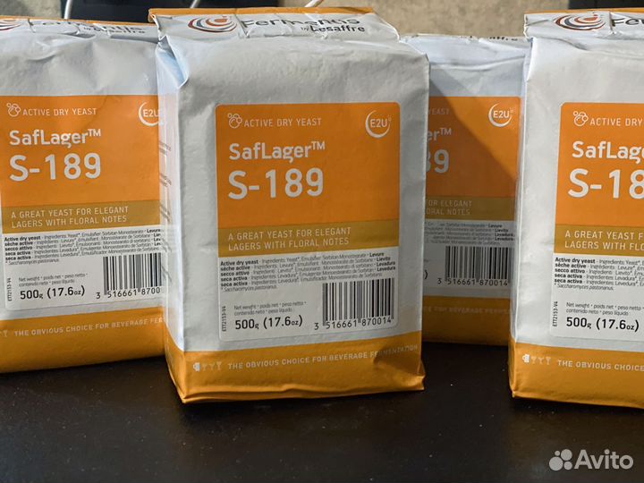 Пивные дрожжи Fermentis Saflager s 189