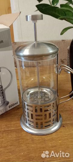 Френч пресс 600 мл/ заварочный чайник Новый