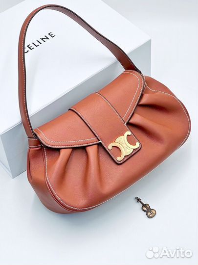 Сумка женская натуральная кожа celine