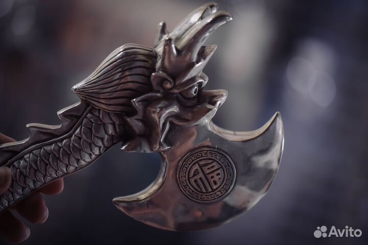 Декоротивный топор Дракон Тибет ретро браслеты