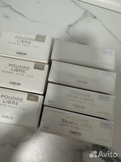 Обновлено 6 ноября. Последние пудры Caron