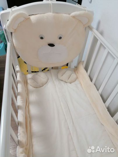 Бортики в детскую кроватку 