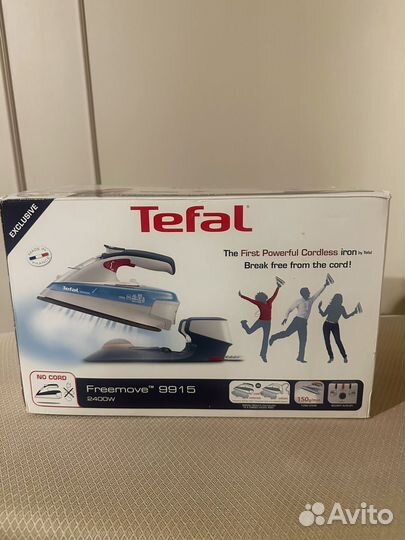 Утюг беспроводной tefal freemove 9915