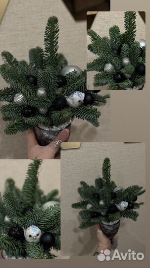 Новогодние украшения нобилис