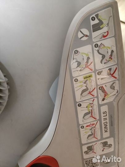 Автомобильное кресло britax romer king 2