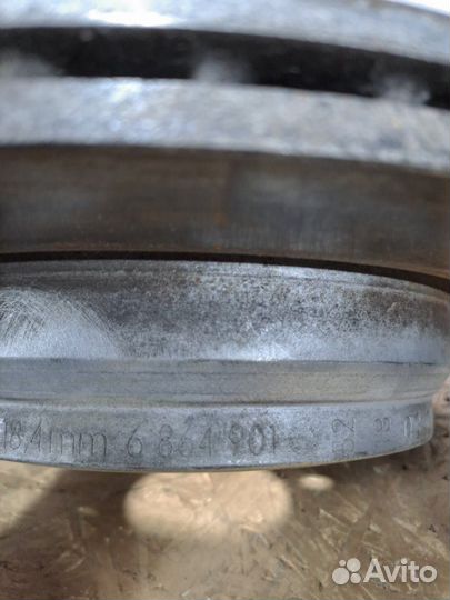 Диск тормозной задний Bmw X1 E84 2014