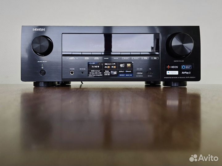 Denon AVR-X1600H Сетевой AV-ресивер 7.2