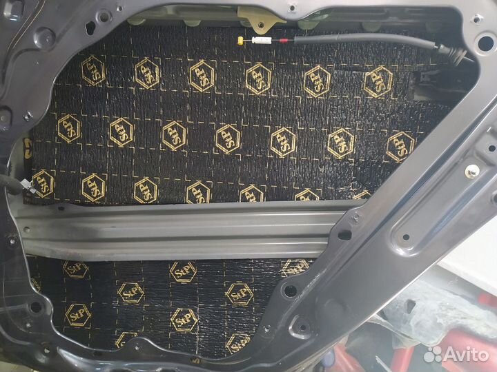 Шумоизоляция дверей автомобиля