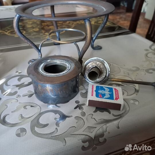 Бульотка чайник латунь самовар