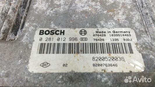 Блок управления двс renault espace 4 (SEA24PC01)