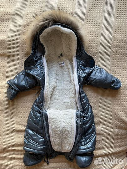 Зимний комбинезон-трансформер 2в1