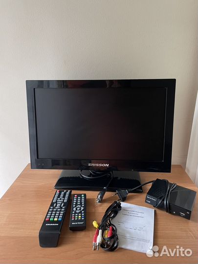 Телевизор Erisson 19len60 + ресивер в подарок