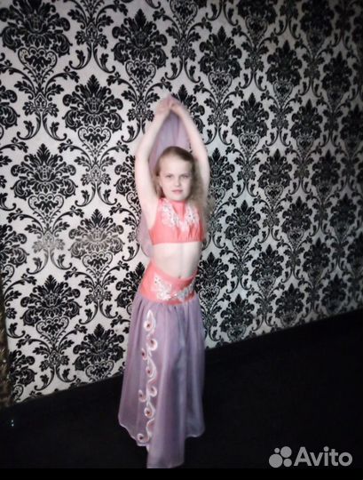 Костюм для восточных танцев детский