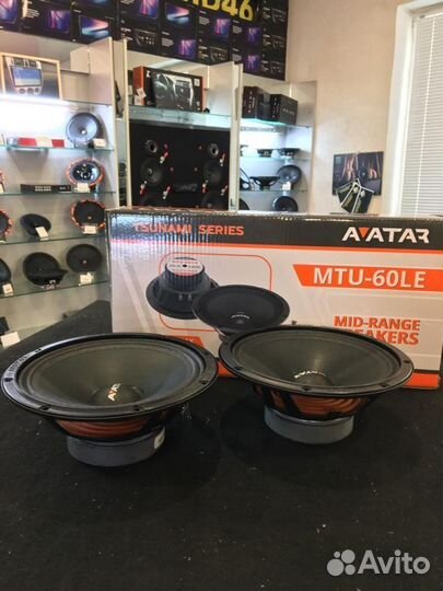 Динамики Avatar MTU-60LE С установкой