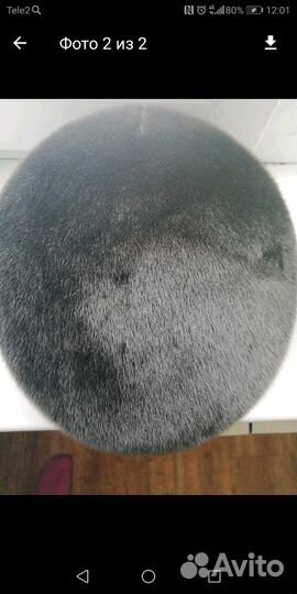 Меховая кепка