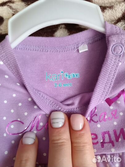 Платье боди для девочки