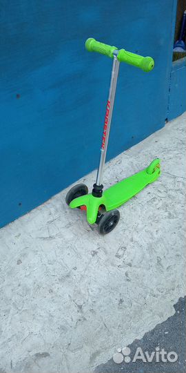 Самокат колёса светится 2-5 лет