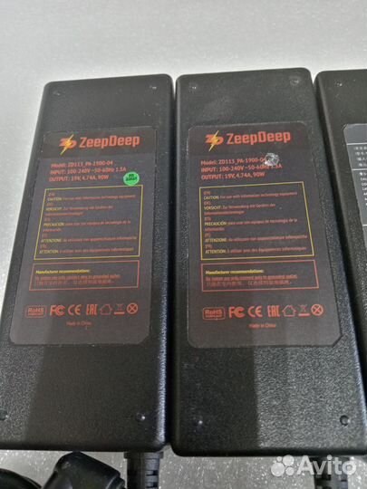 Блок питания для ноутбука Asus Асус 19v бу рабочие