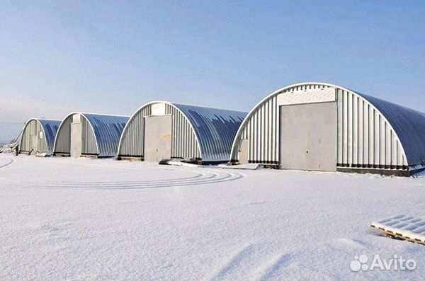 Ангары арочные