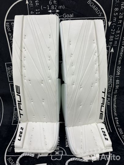 Щитки хоккейные вратаря True L 20.2 36+2