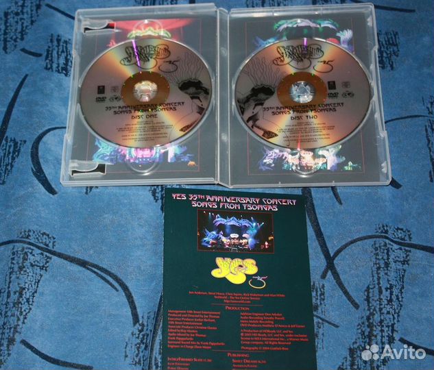 DVD Музыка Yes, фирменный
