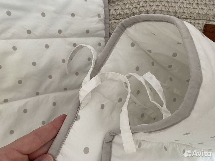 Бортики на кроватку Икея