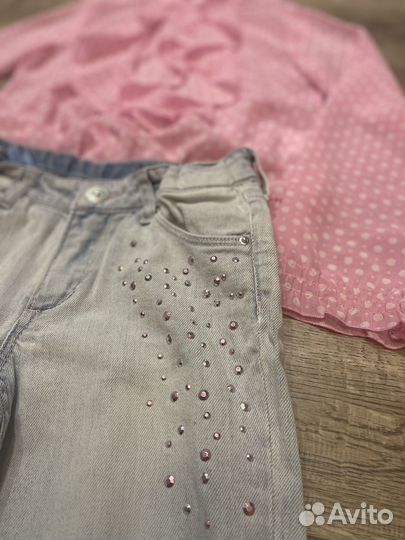 Детские вещи пакетом для девочек 122 128