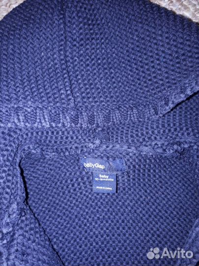 Кофточки х/б от 6 до 18мес