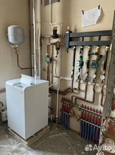 Монтаж отопление водоснабжение канализация