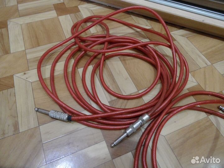 Кабель инструментальный 7 м педаль